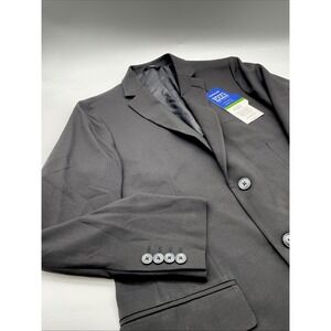 Haggar Suit Jacket Mens 38 R‎ Black Repreve Classic Fit Smart Wash